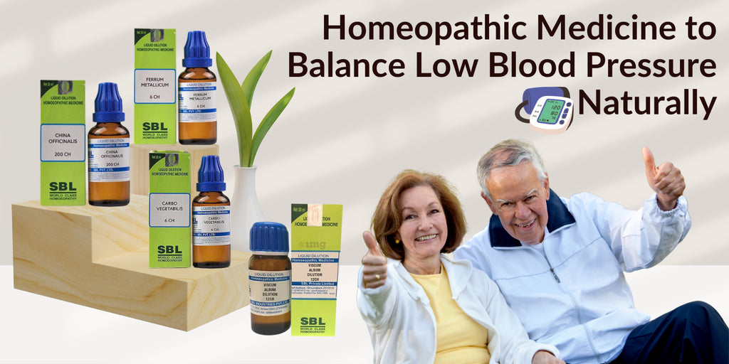 Homeopathic Medicine to Balance Low Blood Pressure Naturally