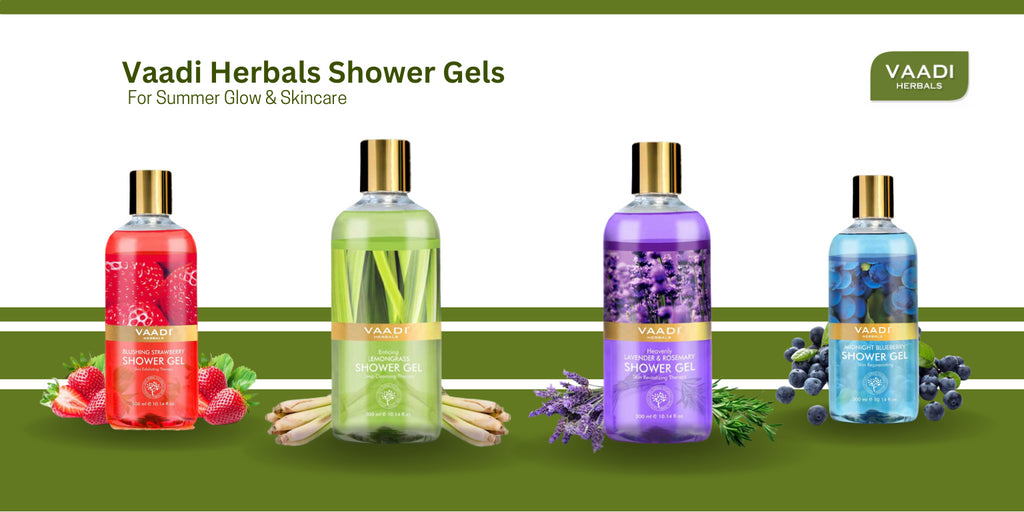 Vaadi Herbals Shower Gels For Summer Glow Skincare