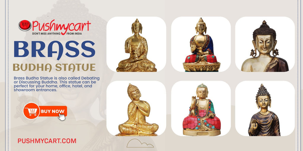 Brass Budha Statue to Decorate Your Home
