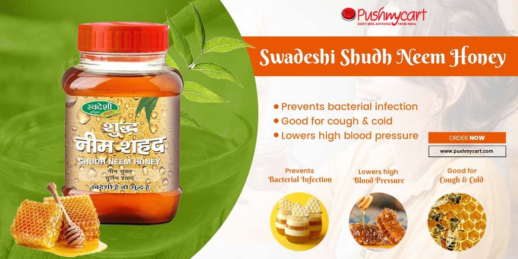 Swadeshi Shudh Neem Honey for Natural Treatment