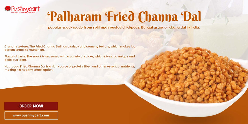Palharam Fried Channa Dal – The Perfect Indian Snack!