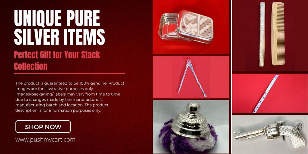 Unique Pure Silver Items Perfect Gift for Your Stack Collection