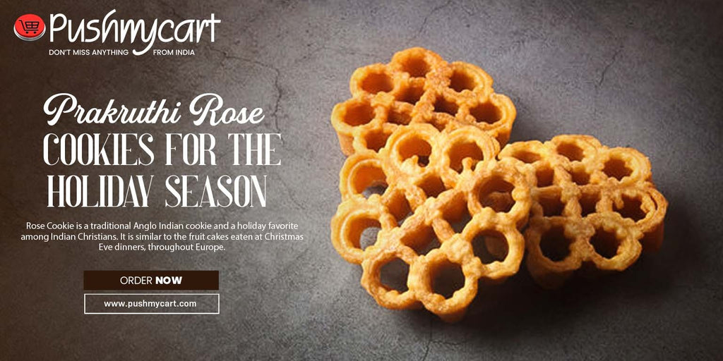 Prakruthi Rose Cookies for the Holiday Season