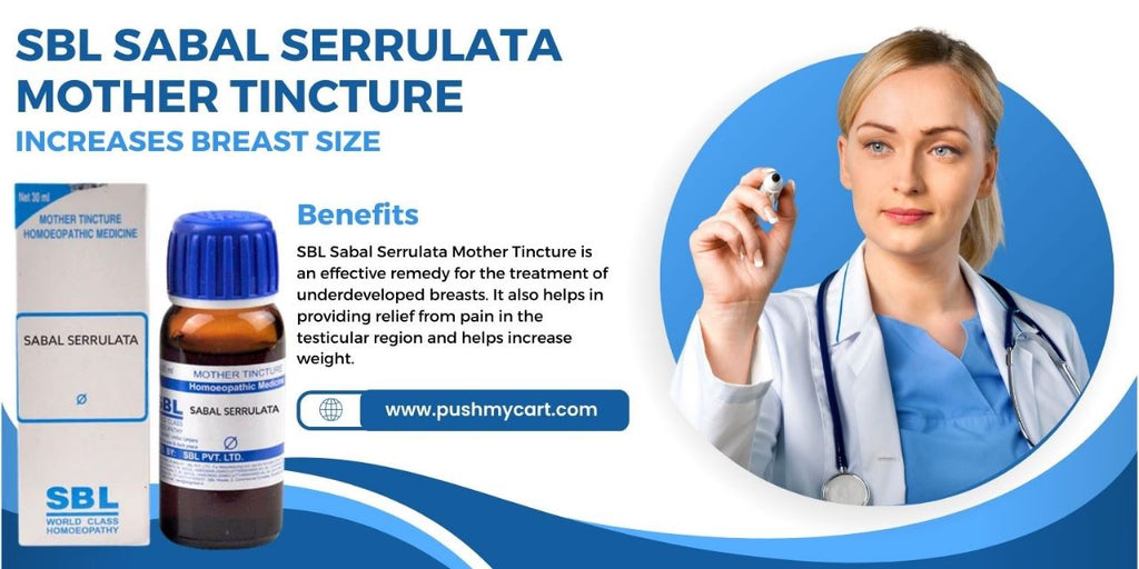 SBL Sabal Serrulata Mother Tincture Increases Breast Size