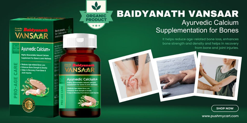 Baidyanath Vansaar Ayurvedic Calcium Supplementation for Bones
