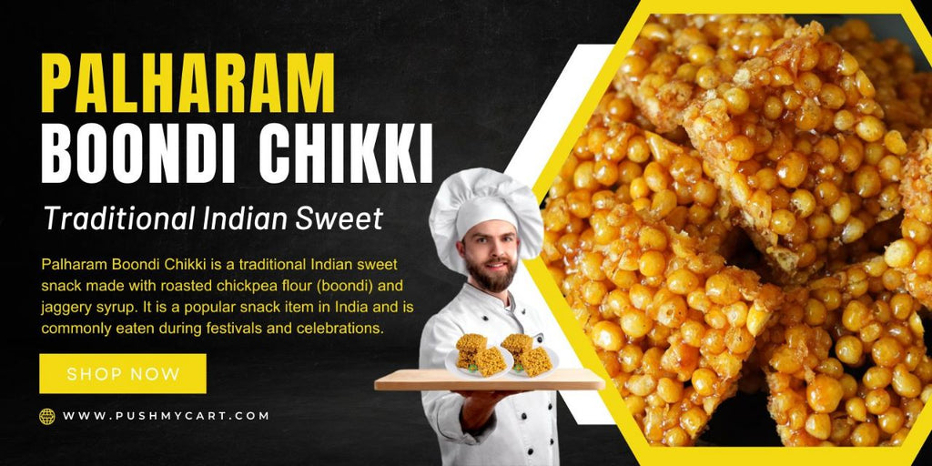 Palharam Boondi Chikki Traditional Indian Sweet