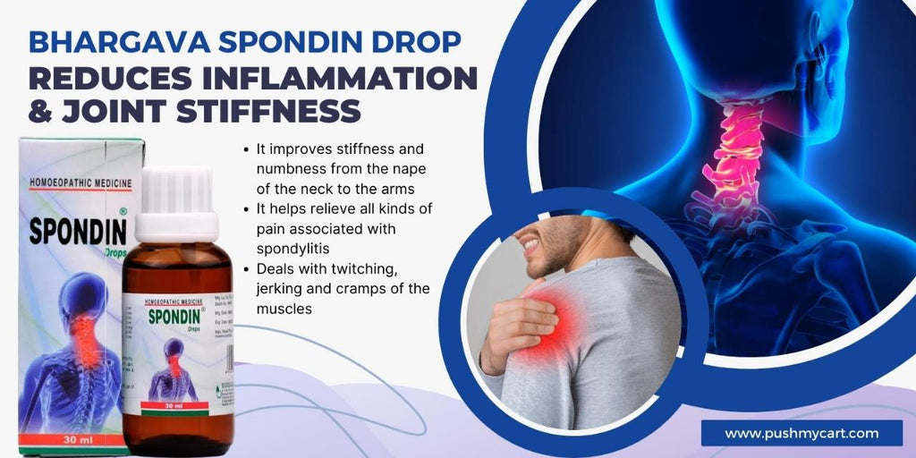 Bhargava Spondin Drop Reduces Inflammation and Joint Stiffness