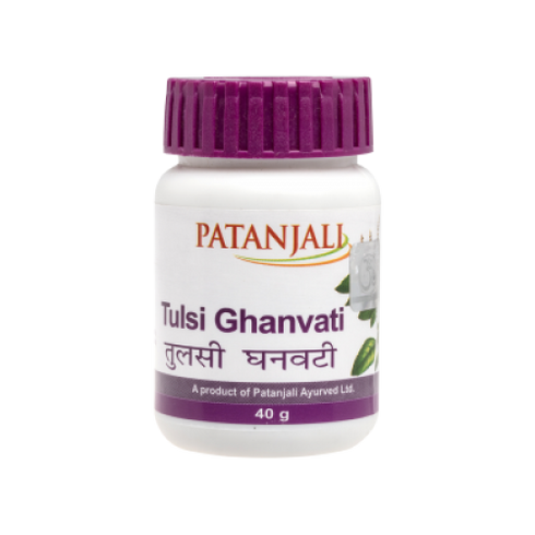 Patanjali Divya Tulsi Ghan Vati Tablets 40g
