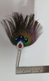 Pure Silver Mor Pankh Peacock Feather for Puja