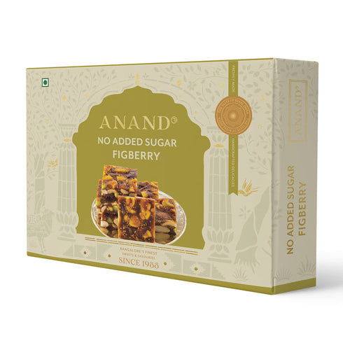 Anand Sweets Sugar Free Dryfruit Fig Burfi
