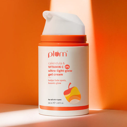 Plum 1% Vitamin C Ultra-Light-Glow Boosting Gel Cream with Alpha Arbutin