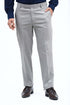 Veshbhoshaa Bluebird Men'S Steel Grey Formal Trouser