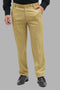 Veshbhoshaa Bluebird Men'S Mustard Formal Trousers