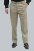 Veshbhoshaa Bluebird Men'S Tan Sheen Formal Trouser