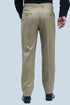 Veshbhoshaa Bluebird Men'S Tan Sheen Formal Trouser