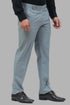 Veshbhoshaa Bluebird Men'S Eagle Grey Formal Trouser