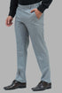 Veshbhoshaa Bluebird Men'S Eagle Grey Formal Trouser