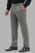 Veshbhoshaa Bluebird Men'S Trount Grey Formal Trouser