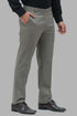 Veshbhoshaa Bluebird Men'S Trount Grey Formal Trouser