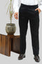 Veshbhoshaa Bluebird Men'S Black Sheen Formal Trouser