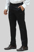 Veshbhoshaa Bluebird Men'S Black Sheen Formal Trouser