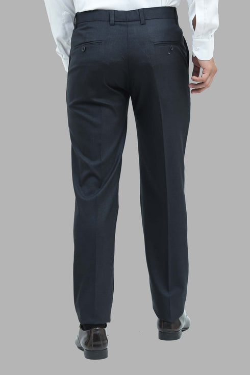 Veshbhoshaa Bluebird Men'S Black Trouser