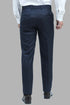 Veshbhoshaa Bluebird Men'S Blue Dobby Formal Trouser
