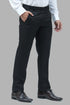 Veshbhoshaa Bluebird Men'S Black Dobby Formal Trouser