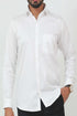 Veshbhoshaa Bluebird Men'S White Cufflink Formal Shirt