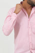 Veshbhoshaa Bluebird Men'S Pink Polycotton Formal Shirt