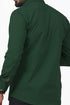 Veshbhoshaa Bluebird Men'S Dark Green Cotton Lycra Formal Shirt