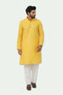 Veshbhoshaa Bluesaanchi Mango Textured Men'S Kurta Set