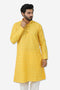 Veshbhoshaa Bluesaanchi Mango Textured Men'S Kurta Set