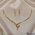 Luna Bloom Crescent Necklace Set