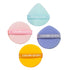 Colors Queen Pack of 4 Makeup Puffs with Powder, Foundation, Concealer & Multipurpose Puff