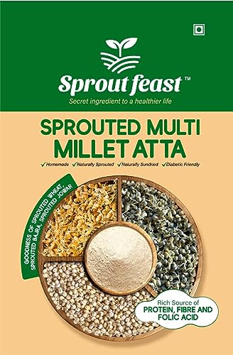 Sprout Feast Sprouted Multi Millet Atta