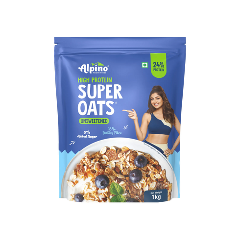 Alpino High Protein Super Rolled Oats Unsweetened