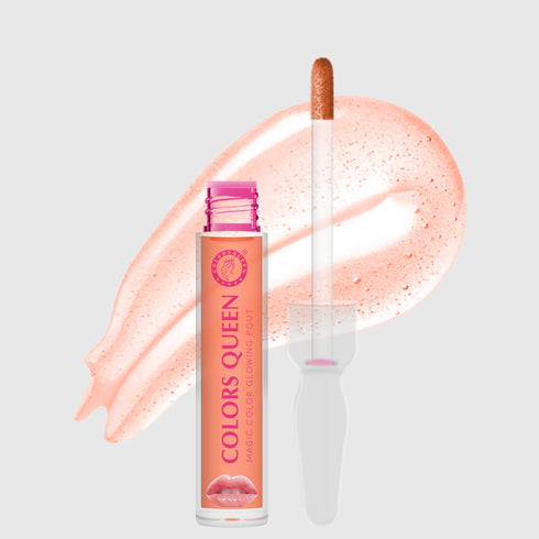 Colors Queen Magic Lip Color Glowing Pout with Hydrating Gloss
