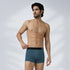 XYXX Aero Silver Cotton Trunks Steel Blue
