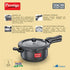 Prestige Svachh Hard Anodised Spillage Control Senior Pressure Cooker Black 5 L