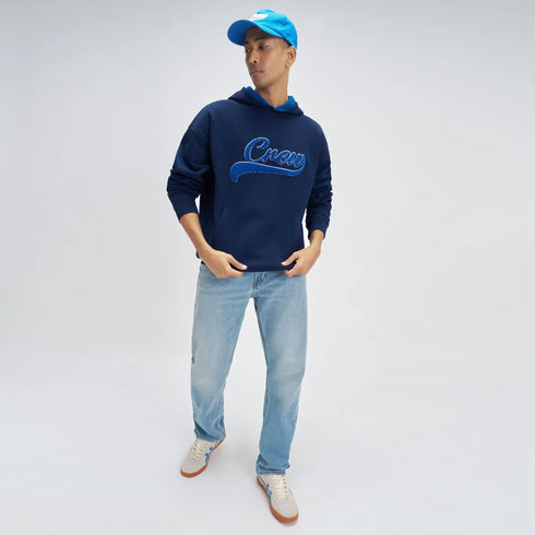 XYXX Crew Oversized Hoodie - Blue Nights