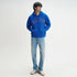 XYXX Crew Oversized Zipper Hoodie - Campus Blue