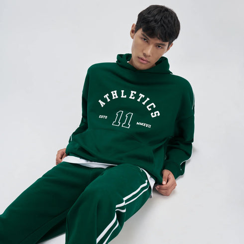 XYXX Crew Oversized Hoodie - Ivy Green