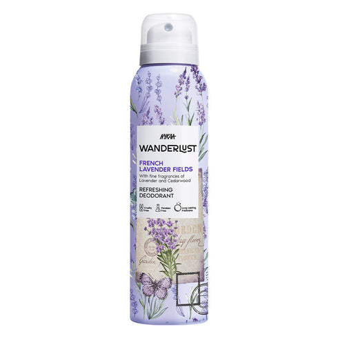 Wanderlust French Lavender Deodorant Spray for Women