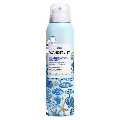 Wanderlust Mediterranean Sea Salt Deodorant Spray for Women