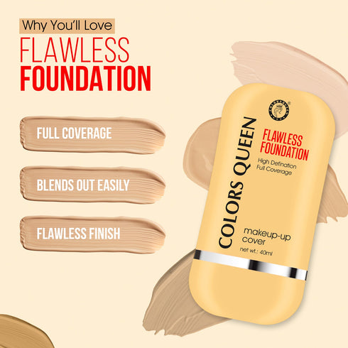 Colors Queen Flawless Foundation | 40 ML
