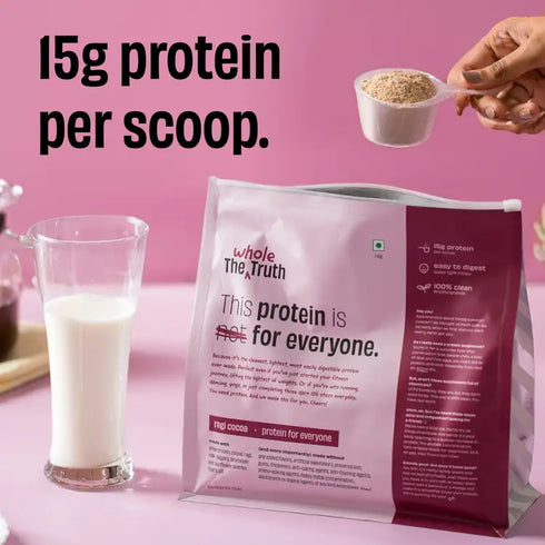 Whole The Truth Ragi Cocoa 15 g Protein Powder