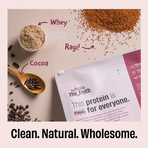 Whole The Truth Ragi Cocoa 15 g Protein Powder