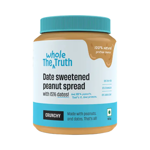 Whole The Truth CRUNCHY - Peanut Spread With Dates