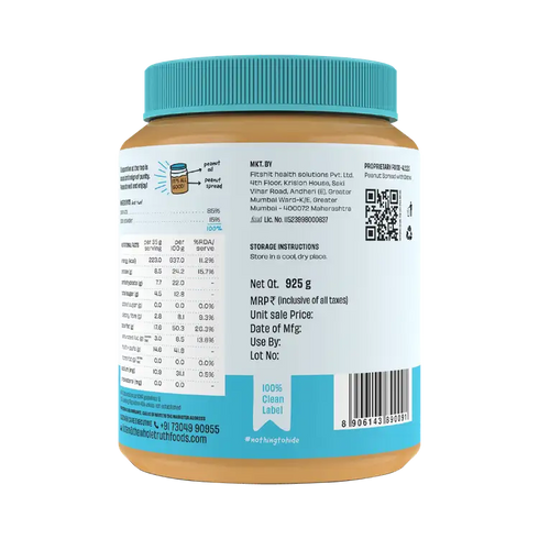 Whole The Truth CRUNCHY - Peanut Spread With Dates